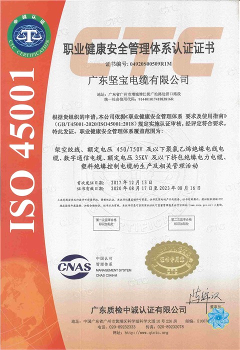 OHSAS18001