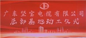 廣東香蕉视频APP官网下载電纜有限公司總部基地落成奠基儀式